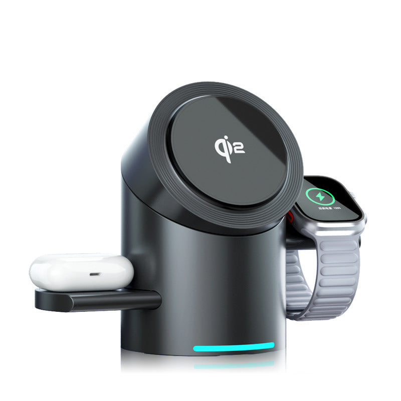 3-in-1 Magnetic Wireless Charger ā Fast, Efficient & Stylish!