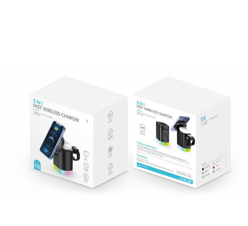 3-in-1 Magnetic Wireless Fast Charger β Charge Smarter, Charge Faster!