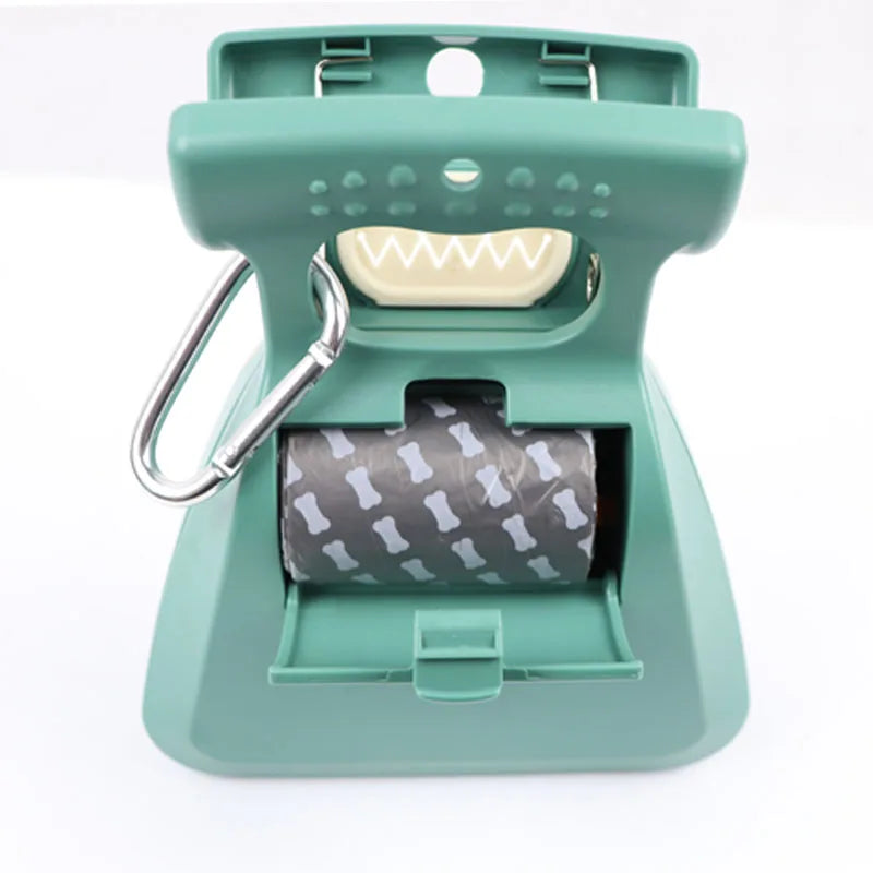 Portable Dog Poop Bag Dispenser & Foldable Pooper Scooper – Hassle-Free Cleanup!