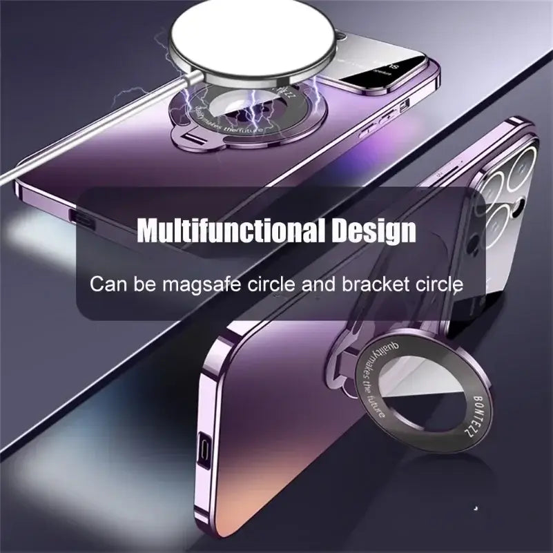 Original AG Matte MagSafe Case for iPhone 15, 14 Pro Max, 13, 12, 15 Plus,