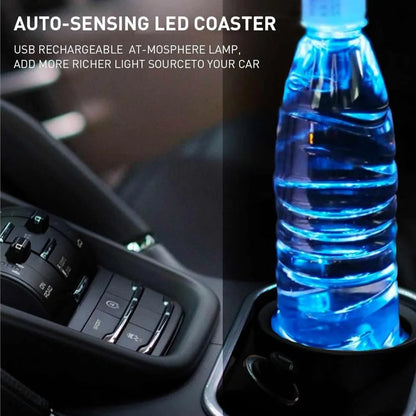 Waterproof LED Cup Pad – Light Up Your Ride!