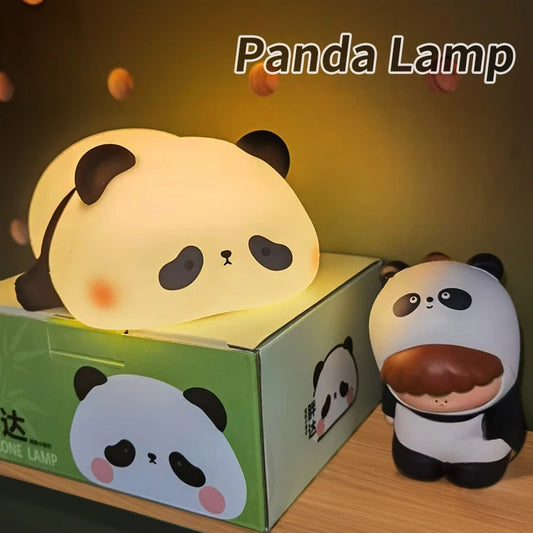 USB Rechargeable Panda LED Night Light – Adorable & Soothing Glow!