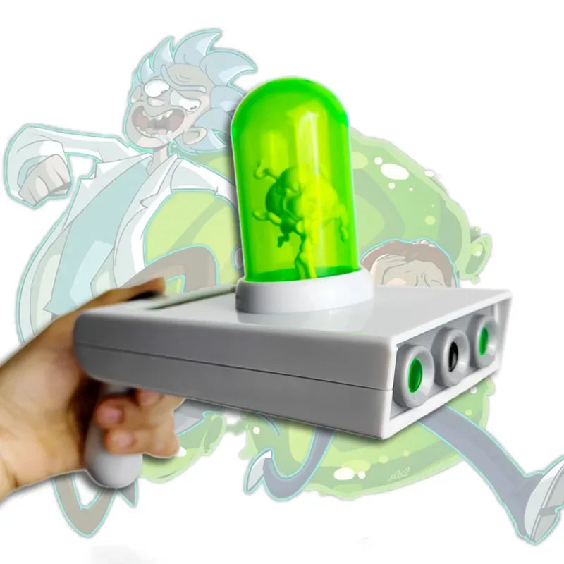 Rick and Morty Portal Gun – 1:1 Replica with Light-Up Effect!