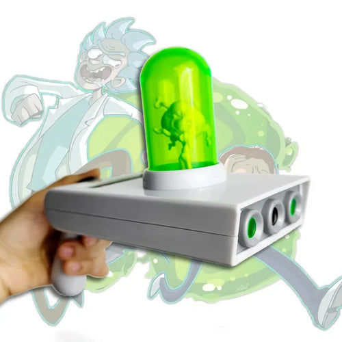 Rick and Morty Portal Gun – 1:1 Replica with Light-Up Effect!