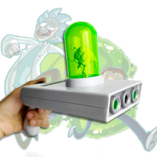 Rick and Morty Portal Gun – 1:1 Replica with Light-Up Effect!