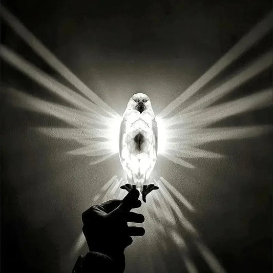 Owl & Eagle 3D Wall Lamp – Modern, Creative & Mesmerizing!