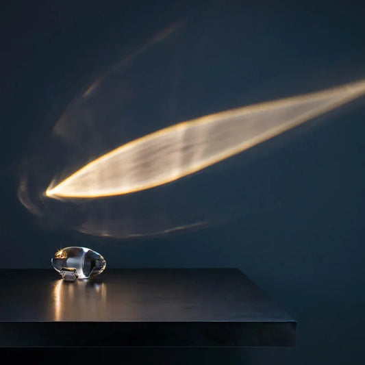 Luxury LED Crystal "Eye of the Sky" Table Lamp – Elevate Your Space!