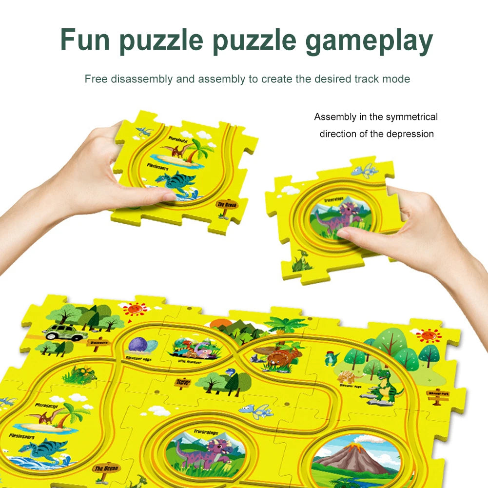 Puzzle Track Play Set – Interactive & Educational Fun for Kids!
