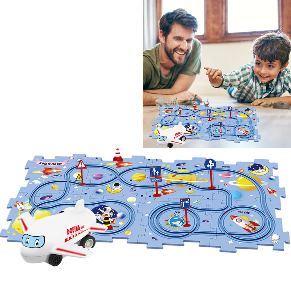Puzzle Track Play Set – Interactive & Educational Fun for Kids!