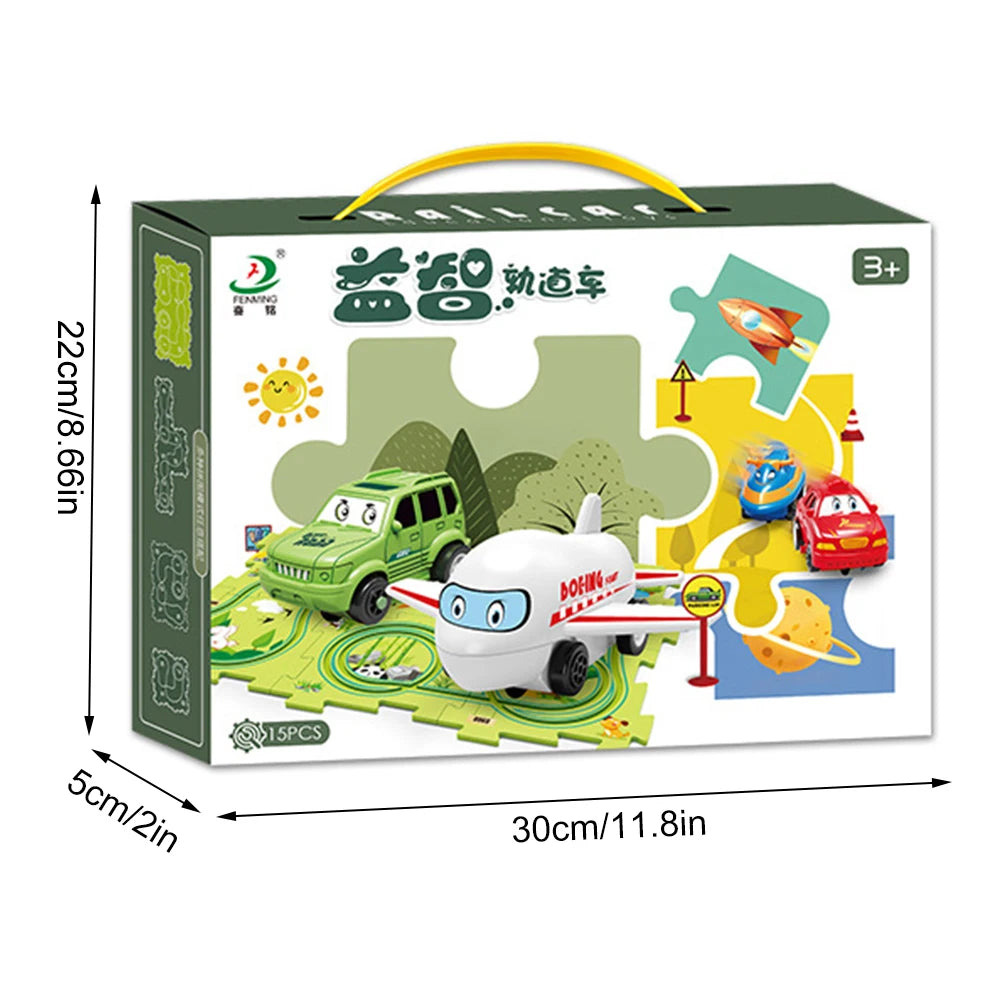 Puzzle Track Play Set – Interactive & Educational Fun for Kids!