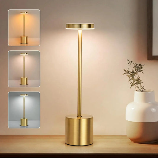 Rechargeable Touch LED Table Lamp – Modern, Cordless & Stylish