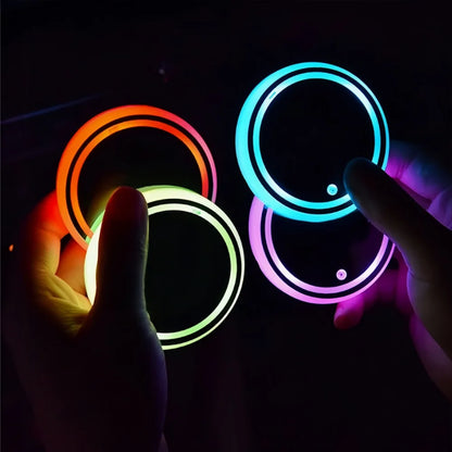 Waterproof LED Cup Pad – Light Up Your Ride!