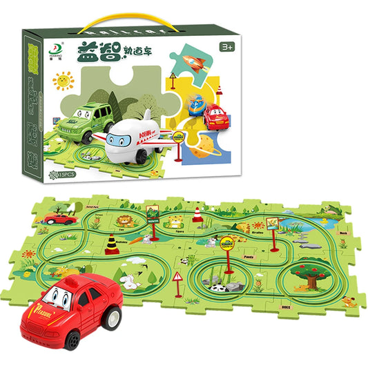 Puzzle Track Play Set – Interactive & Educational Fun for Kids!