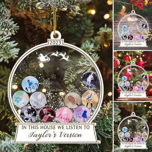 Taylor’s Version Christmas Ornament – A Must-Have for True Swifties!