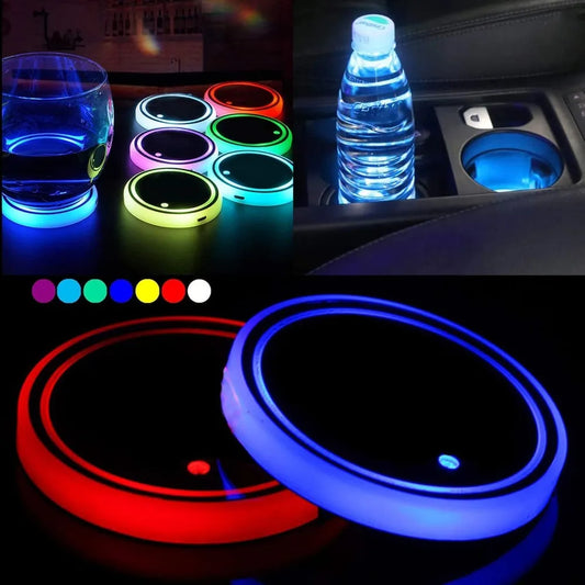 Waterproof LED Cup Pad – Light Up Your Ride!