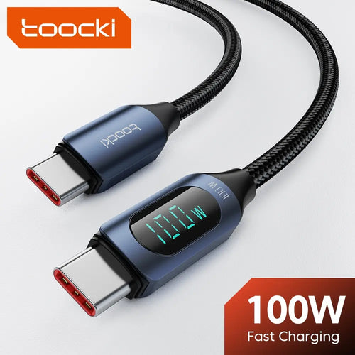 Cable 100W PD Fast Charging Charger USB C