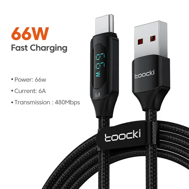 Cable 100W PD Fast Charging Charger USB C