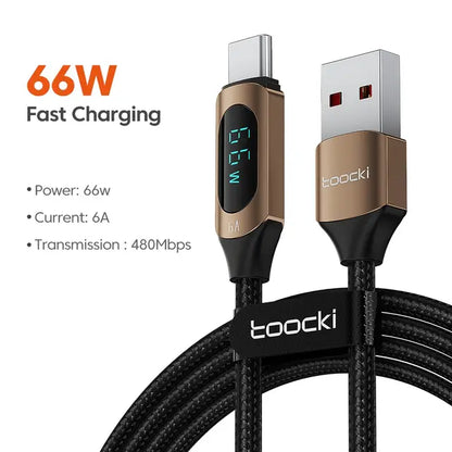 Cable 100W PD Fast Charging Charger USB C