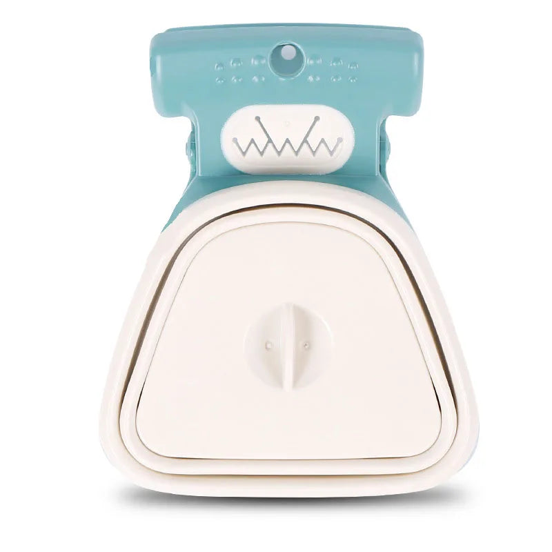 Portable Dog Poop Bag Dispenser & Foldable Pooper Scooper – Hassle-Free Cleanup!